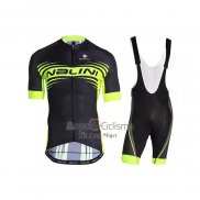 Nalini Ropa Ciclismo Culotte Corto 2021 Men Mangas Cortas Negro AMarillo (5)